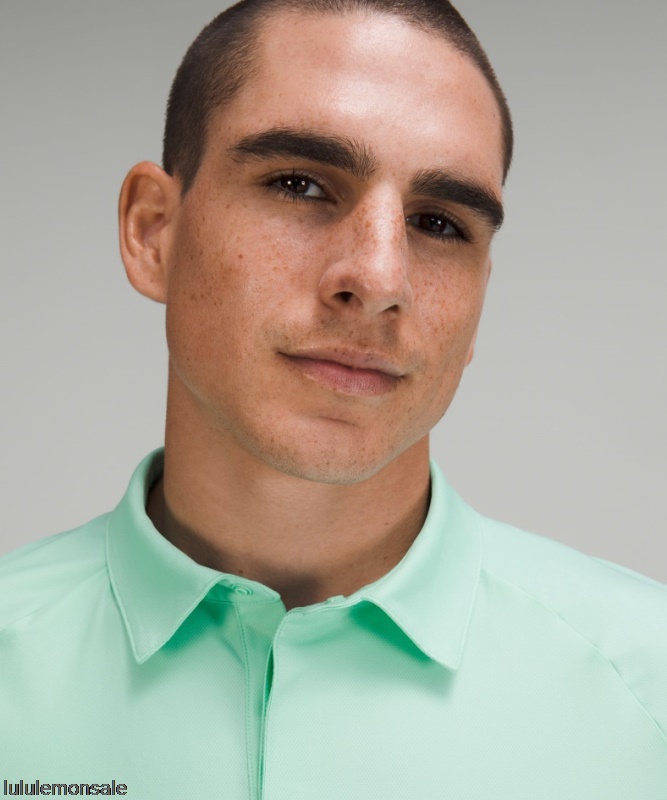 Lululemon Verkauf DELULU759 | Stretch Golf Polo Shirt Wild Mint